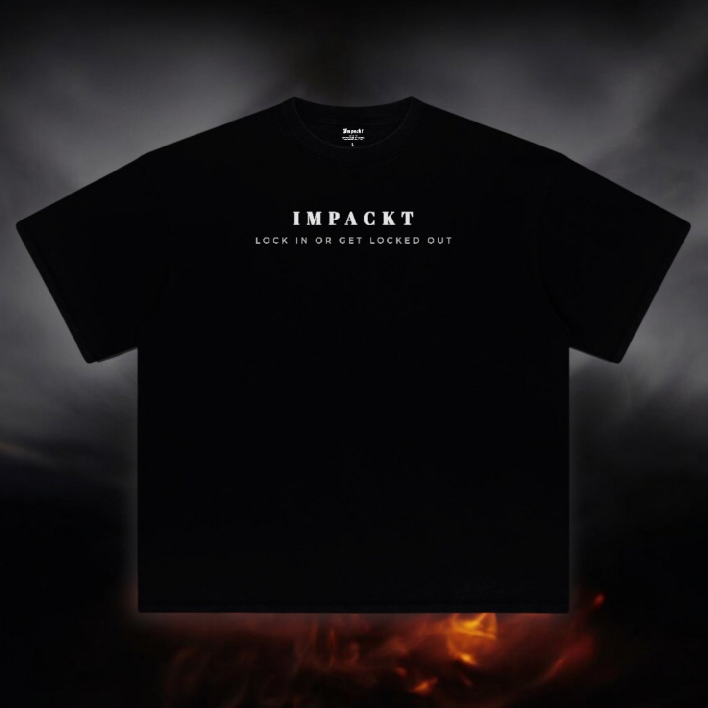 Locked In Over Sized Graphic Tee