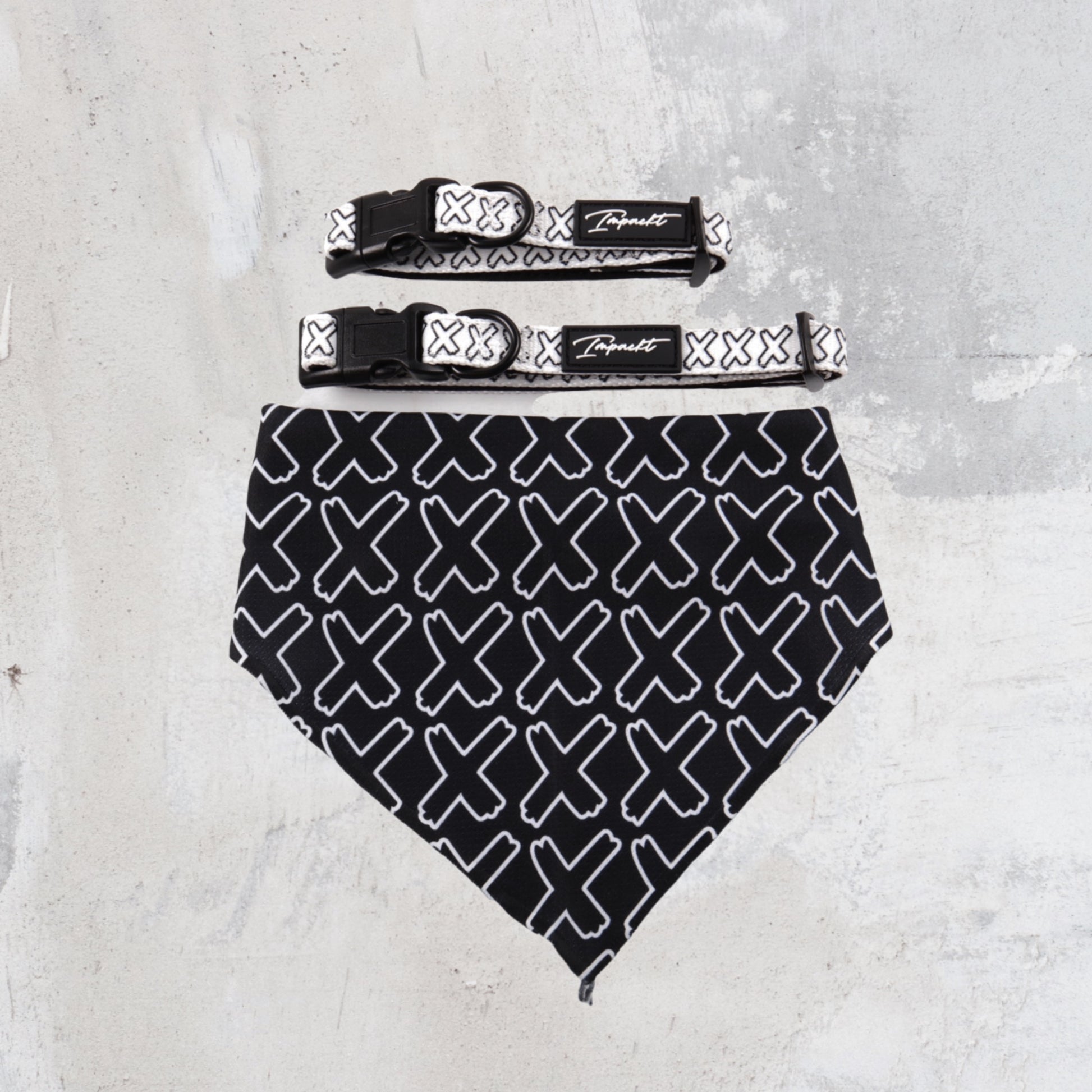 IMPACKT Pet Collar & Bandanna Bundle