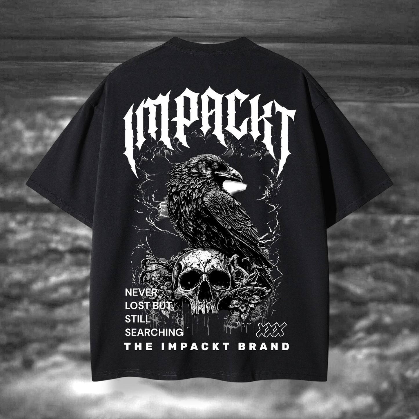 Still Searching Oversized Graphic Tee