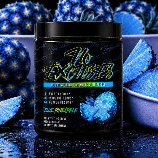 No Excuses - Blue Pineapple Pre-Workout