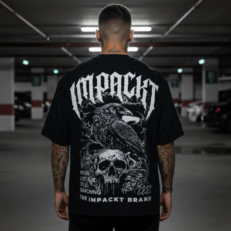 Still Searching Oversized Graphic Tee