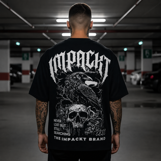 Still Searching Oversized Graphic Tee